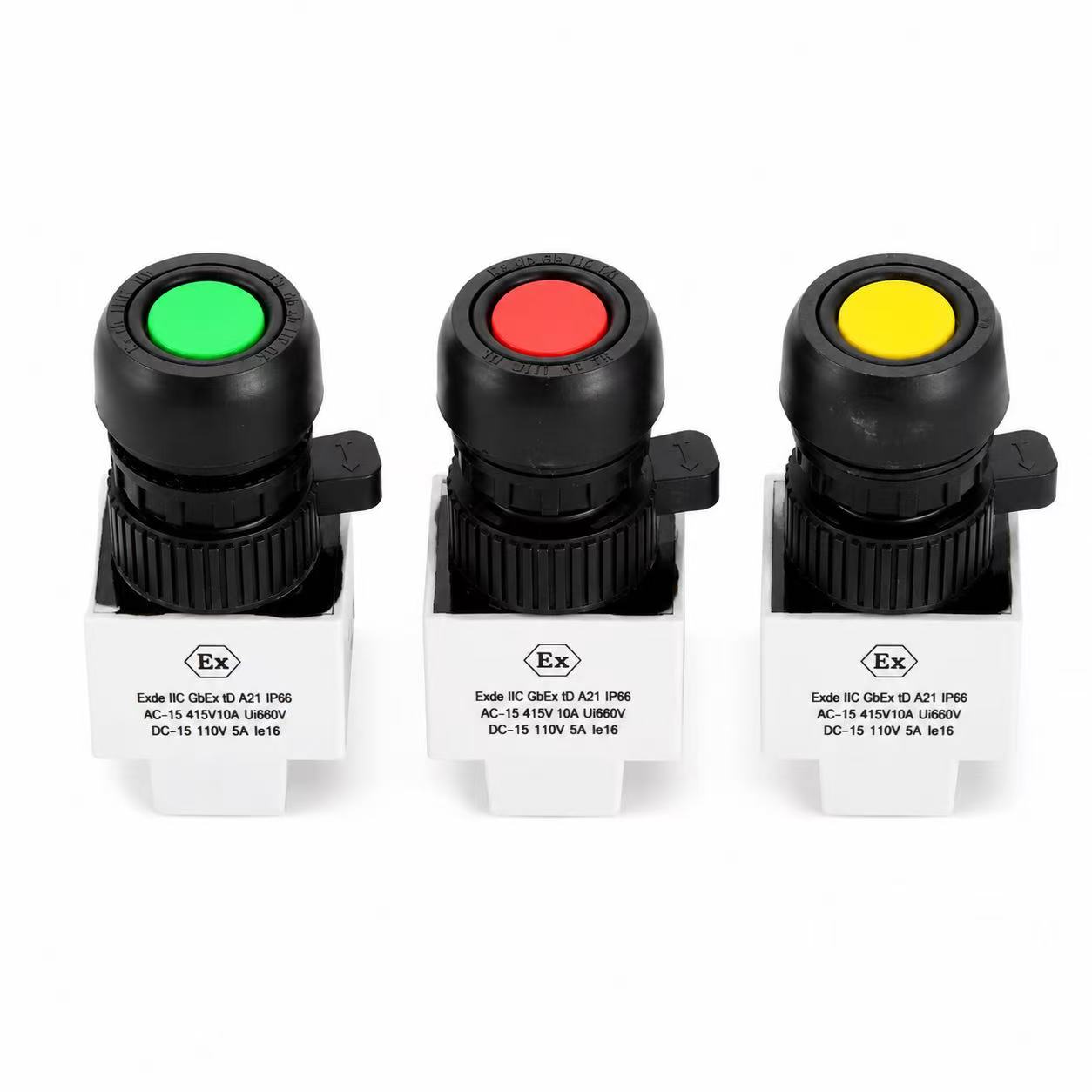 Explosion-Proof Pushbutton Component