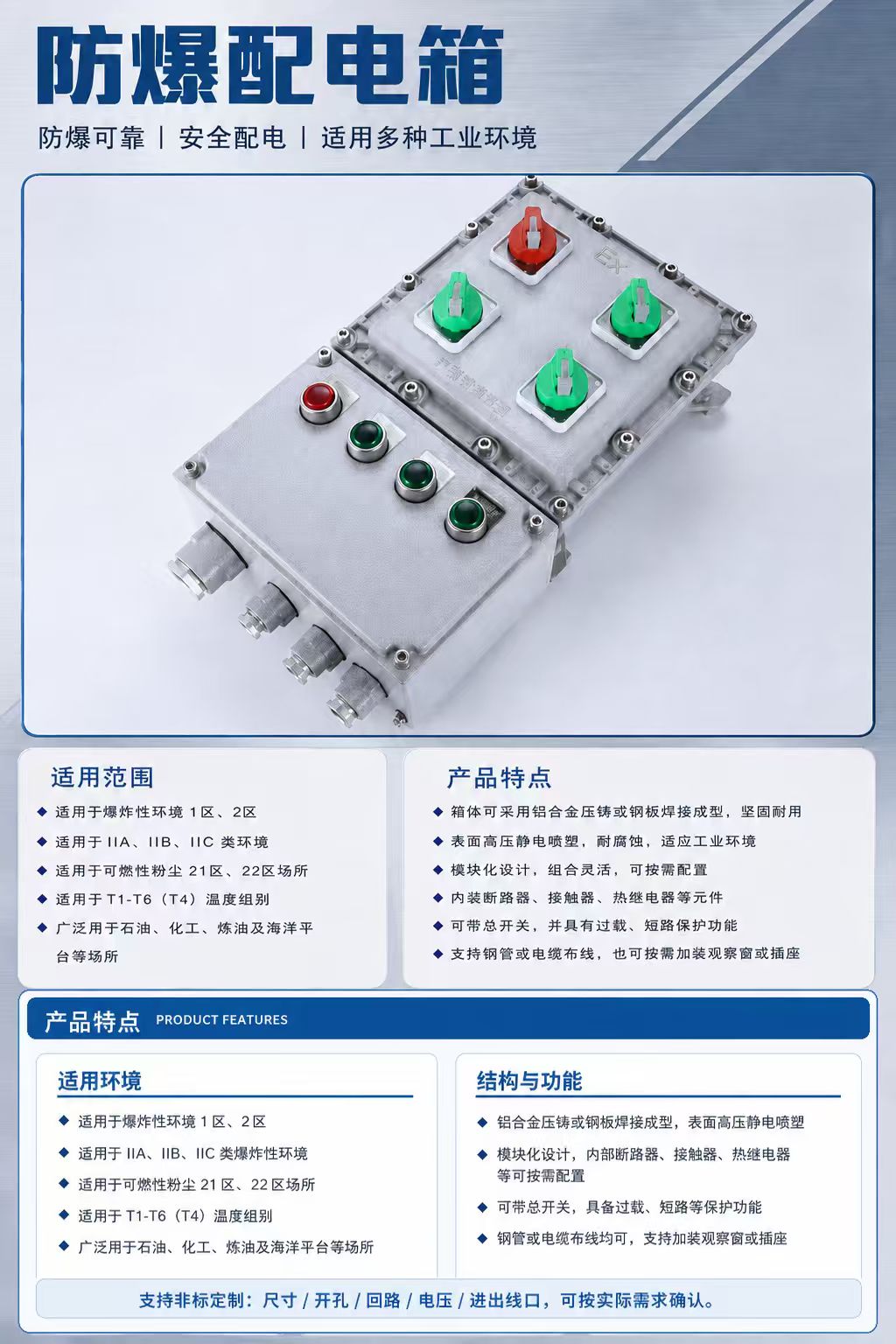 Explosion-Proof Distribution Box detail 1
