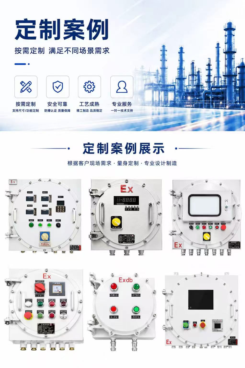 Explosion-Proof Junction Box – Flameproof IIC detail 2