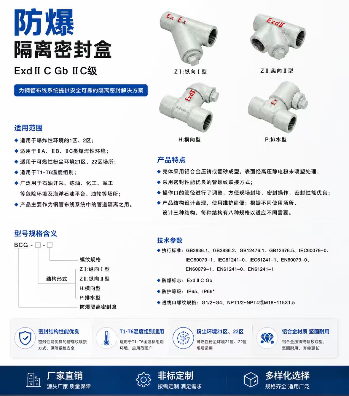 Explosion-Proof Sealing Fitting detail 1