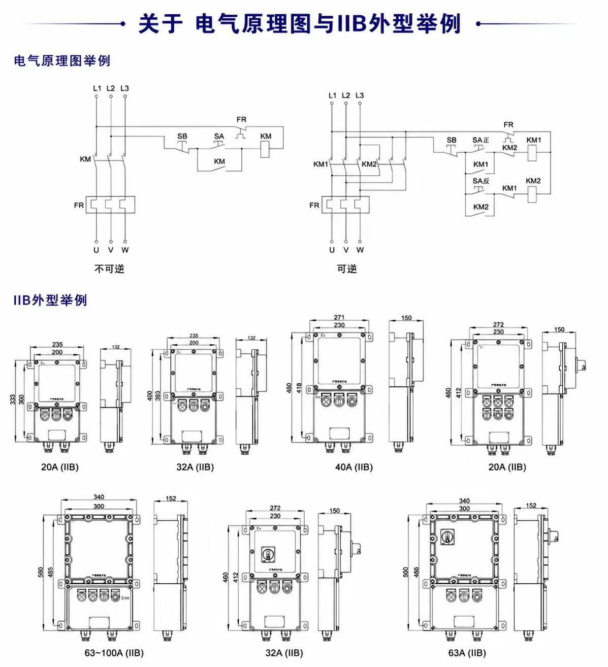 Explosion-Proof Magnetic Motor Starter detail 2